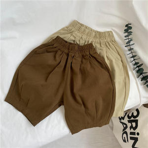 Vêtements de travail décontractés en coton sergé pour enfants, shorts et pantalons longs pour garçons - Product Image 4