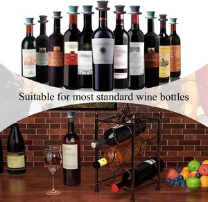 Wholesale Silicone <b>Wine</b> <b>Stoppers</b> Soft Bottle Covers Reusable Beverage Corks Keep <b>Wine</b> Fresh for Days with Air - Product Image 5