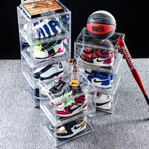 Boîtes à chaussures transparentes en acrylique, boîtes de rangement pour chaussures en plastique transparentes, organisateur de chaussures - Product Image 4