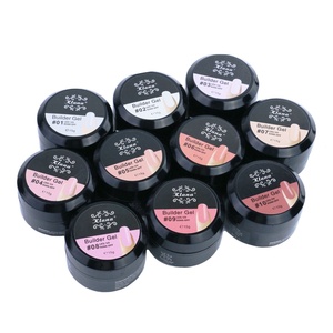 Wholesale Gel Polish Building <b>Nail</b> Gel 4 in 1 Multi-Function Gel Top Coat Super Shiny No Wash Decoration Rhinestones Glue - Product Image 2