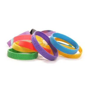 Bracelet en caoutchouc personnalisé Bracelet de sport Bracelets promotionnels Logo personnalisé Bracelet en silicone