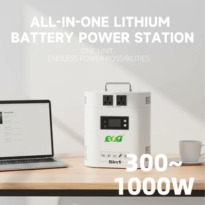 แหล่งจ่ายไฟพกพาสำหรับใช้งานกลางแจ้ง ESG 500W 1000W ความจุ 1000WH 2000WH แบตเตอรี่ลิเธียม ชาร์จด้วยพลังงานแสงอาทิตย์ สำหรับตั้งแคมป์ โทรศัพท์มือถือ และแล็ปท็อป - Product Image 6