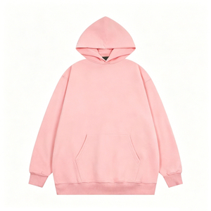 Custom Cotton Streetwear Pullover Hoodies 3D Puff Printing Heavyweight 100% Cotton Men's Casual Loose S-XL <b>Sweatshirts</b> - Product Image 6