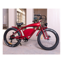 Quad électrique à pneus larges 500W, vélo électrique pour adultes