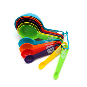 Amz Hot 12PCS Cuchara medidora <span class=keywords><strong>de</strong></span> plástico y taza Herramienta para hornear y pesar Pala <span class=keywords><strong>de</strong></span> hielo para herramientas <span class=keywords><strong>de</strong></span> pastelería Suministros para hornear - Product Image 5