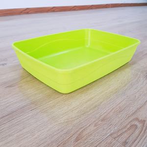 Küçük temel kedi çöp tuvalet kutusu kedi tuvalet pet eğitim tepsi kumu kitty - Product Image 3