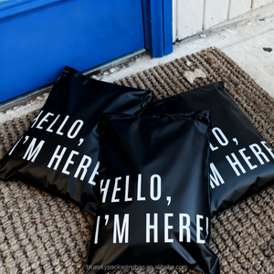 Stampate Poly mailer durevoli borse per la spedizione globale comode borse per la spedizione autoadesive con Look professionale borse per la spedizione stampate - Product Image 1