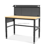 Banc de travail en acier robuste de 52 pouces, table de travail pour garage, atelier mécanique, poste de travail OEM/ODM OBM personnalisable, capacité de charge de 900 kg