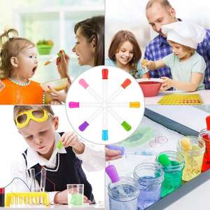 Usse หยดของเหลวปิเปตซิลิโคน5มล. แบบใสยาหยอดตาพร้อมปลายหลอดไฟสำหรับเด็ก - Product Image 6