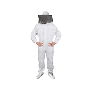 Cotton <b>Full</b>-<b>body</b> Protects-beekeeping <b>Suit</b> With Hood - Product Image 1