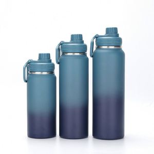 <b>Hot</b> Sales Wholesale Customized Logo 600/800/1000ML Double-Wall Stainless Steel Vacuum <b>Flask</b> Portable Insulated Thermal Water - Product Image 4