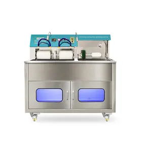 Automatische Elektrische Schoenen Wasmachine Roestvrijstalen Steriliserende En Draagbare Schoenpoetsmachine Reinigingsapparatuur