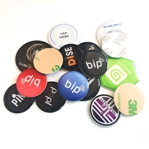 GSC Nouveau produit Epoxy Téléphone Autocollants Logo personnalisé Programmable RFID Epoxy NFC 213 Social Media Tag - Product Image 4