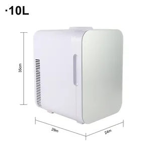 10L Dc 12v Ac 110v 220v Room Small Refrigerator Beer Mini Drink Car Fridge For Car Home Hotel Use
