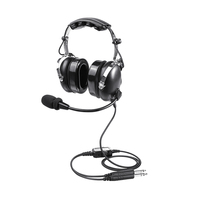Headset Khusus RayTalk PH-100 PNR Peredam Kebisingan Dual Plug untuk Pilot Penerbangan Harga Pabrik Sesuai Pesanan