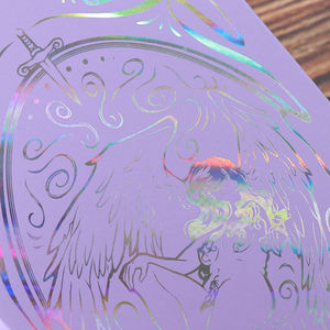 Custom Hardcover Sprayed Edge Fantasy Novel <b>Book</b> Printing Holographic Foil Stamping Special Edition Manufacturer - Product Image 4