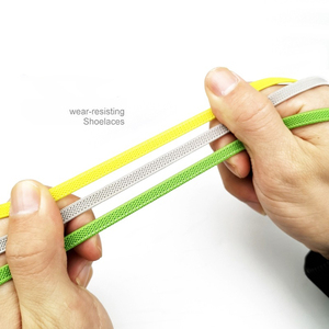 Lacci per Scarpe Senza Nodo con Chiusura a Pressione, Lacci Elastici Senza Lacci per Sneaker, per Bambini e Adulti, Lacci Piatti Allargati da <span class=keywords><strong>8MM</strong></span> per Scarpe - Product Image 3