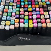 Ensemble de 120 stylos marqueurs artistiques