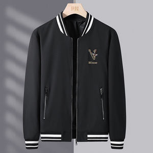 Chaqueta de Forro Polar Larga con Capucha para Hombre, Estilo Casual, con Cierre, Resistente al Viento, Nueva Moda, Estilo Chino Simple, Cuello Alto - Product Image 4