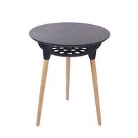 Table carrée pour manger en bois naturel, table de café carrée, table à manger de luxe blanche, tables basses carrées blanches