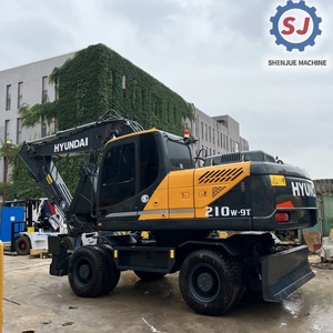 รถขุดมือสอง HYUNDAI 210W-9 ของแท้จากเกาหลี เครื่องยนต์ทรงพลัง ราคาถูก รถขุดล้อยาง Hyundai 210w-7 มือสอง - Product Image 3