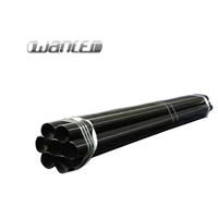 Tuyau en acier sans soudure A106 B 33,4 mm x 3,38 mm x 6 m, acier au carbone A53 B laminé à chaud, certifié API, usine de Tianjin