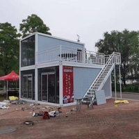 Maison modulaire préfabriquée en acier sur mesure DXH Factory avec assemblage facile pour une vie de vacances en plein air