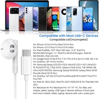 Auriculares USB C de Nuevo Diseño 2026 con Chip DAC Digital, Auriculares Intrauditivos con Cable, Cancelación de Ruido, Auriculares Estéreo para Teléfonos Android