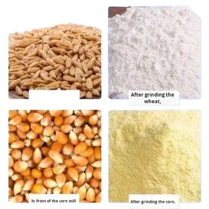 Kleine multifunktion ale Edelstahl-Mühle YC Brand Model MFJ-60kg-1500w-220v für Weizen-Mais-Sojabohnen Ultra-Fine Haushalt - Product Image 6