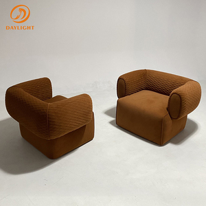 Poltrona di Lusso Italiana, Design Moderno e Minimalista, Arredamento di Alta Gamma <span class=keywords><strong>per</strong></span> Soggiorno di Villa, <span class=keywords><strong>Imbottitura</strong></span> in <span class=keywords><strong>Spugna</strong></span> - Product Image 3