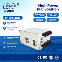 Fuente de Alimentación Conmutada Encapsulada de Repuesto OEM SP-500 de 500W, 27V 18A con PFC Activo, Control de Encendido/Apagado por Ventilador y Control Remoto de Encendido/Apagado