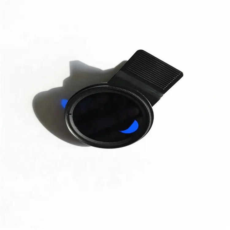 Universal Clip 37mm full color optical filter camera lens for phone