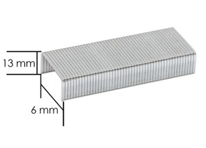 1000 unidades por caja, grapas metálicas galvanizadas plateadas 1010J 1016J 8010, grapas de alambre para muebles con vástago en espiral y base abovedada - Product Image 4