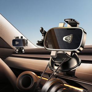 Giá đỡ điều hướng ô tô cao cấp Giá đỡ điện thoại di động linh hoạt Cốc hút mạnh Có thể điều chỉnh góc ngang dọc cho bàn làm việc - Product Image 4