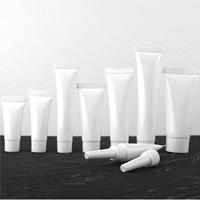 Approvisionnement direct d'usine Tube souple crème pour le visage tuyau de compression Gel pour les yeux 10ml Mini Tube bouteille à presser souple pour les marques de soins de la peau