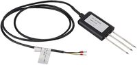 Capteur de sol intelligent pour l'agriculture, à faible coût, RS485 0-3.3V SDI12 sans fil, intégré, mesure de la température, de l'humidité, du pH, de l'EC, du NPK