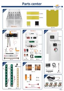 <span class=keywords><strong>PL</strong></span> مخزون JK V19 BMS جديدة 300 أمبير 16 ثانية حالات بطارية شمسية عمودية مع خلايا منشورية Lifepo4 لتخزين الطاقة الشمسية المنزلية - Product Image 3
