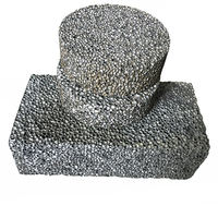 Mousse d'aluminium Nouvelle arrivée 4-10mm Cellule ouverte Sonore Cellule ouverte Mousse métallique aluminium Absorbant Panneaux de mousse métallique d'aluminium AL