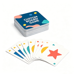 Jeu de société portable personnalisé pour les voyages, jeu de cartes divertissant personnalisé avec impression couleur CMYK pour les soirées de jeux en famille ou en groupe - Product Image 4
