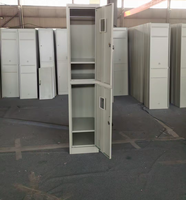 Armoire de rangement en acier KD, casier individuel pour vestiaire, casier métallique pour école et stade