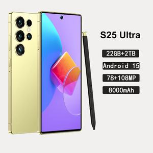 New S25 siêu 22GB + 2TB S25 siêu điện thoại thông minh 7.3 inch 5 gam màn hình lớn <span class=keywords><strong>Android</strong></span> 15 điện thoại di động chất lượng cao S25 siêu điện thoại di động - Product Image 1