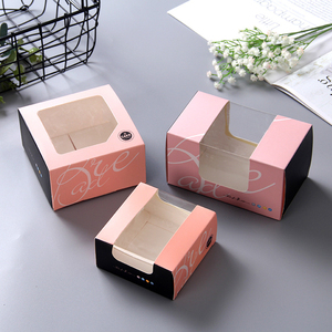 Nhà Máy Trung Quốc Các Tông Nhỏ Donut Bao Bì Bánh Hộp Giấy Trong Số Lượng Lớn Rõ Ràng Pvc Bánh Cuộn Hộp Rõ Ràng - Product Image 2