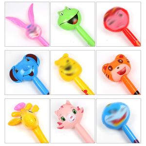 Wholesale PVC <b>Inflatable</b> Giraffe Stick <b>Toy</b> for Children Long Stick with <b>Animal</b> Head Plastic Material - Product Image 5