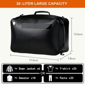Waterproof TPU Vacuum Compression <b>Bag</b> Reusable Travel <b>Packing</b> Organizer <b>for</b> Luggage <b>Suitcase</b> - Product Image 2