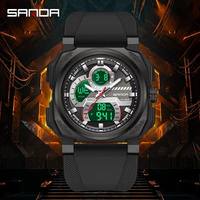 SANDA 3356 marque Style hommes montre numérique choc sport montres hommes mode étanche électronique montre-bracelet hommes Relogio
