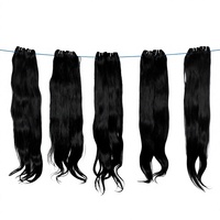 Vente en gros 100% paquets de temple brut indien raides extensions de cheveux humains non traités traitement chimique aucun pour le tressage