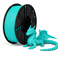 Filament d'imprimante 3D 1 kg 1,75 mm, blanc mat, tige en plastique PLA pour machine d'impression 3D FDM
