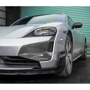 Panel Decorativo de Rejilla de Fibra de Carbono Seca para Modificación de Automóviles 2024-2025, Apto para Taycan - Product Image 6