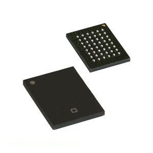 ชิ้นส่วนอิเล็กทรอนิกส์อินเตอร์เฟซ48 TFBGA ต้นฉบับ CY7C672001-48BAXI - Product Image 1