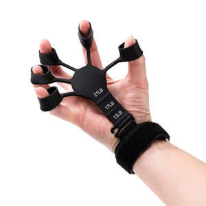 Grip sức mạnh huấn luyện viên 6.6 ~ 21lbs Silicone có thể điều chỉnh mở rộng tay <span class=keywords><strong>Exerciser</strong></span> ngón tay <span class=keywords><strong>Exerciser</strong></span> cho tay trị liệu - Product Image 2